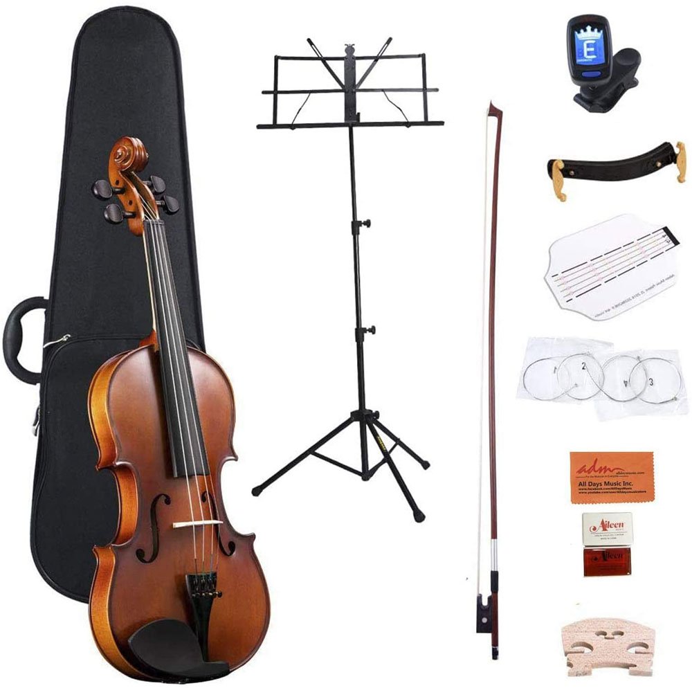 ADM Full Size 4/4 Acoustic Violin Set