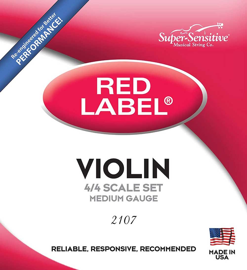 Super Sensitive Steelcore 4/4 Violin Strings