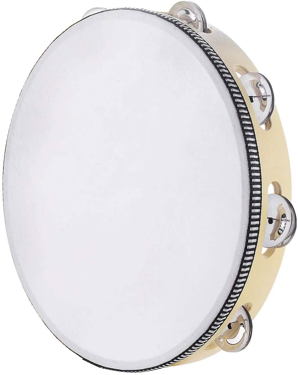 Musfunny 10 inch Tambourine for adults