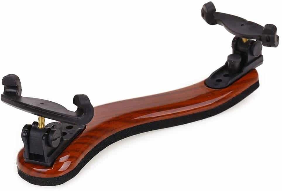 NANYI Violin Shoulder Rest for 4/4 and 3/4 with Collapsible and Height Adjustable Feet